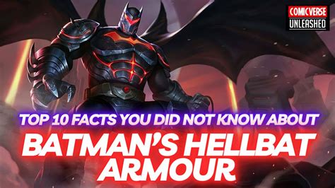 lilhellbat|Batmans Strongest Armor HellBat Explained